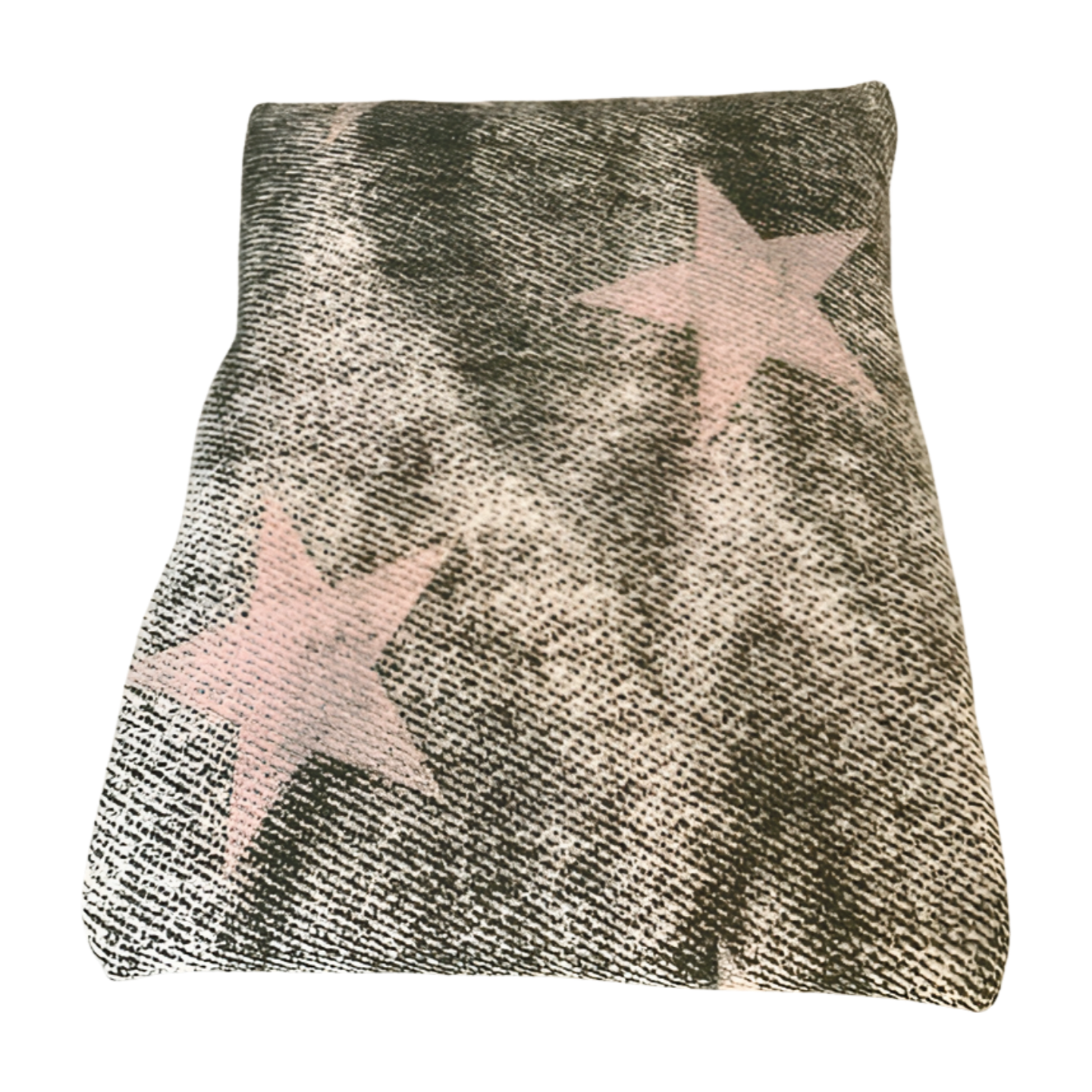 Sterne rosa - Kissenüberzug