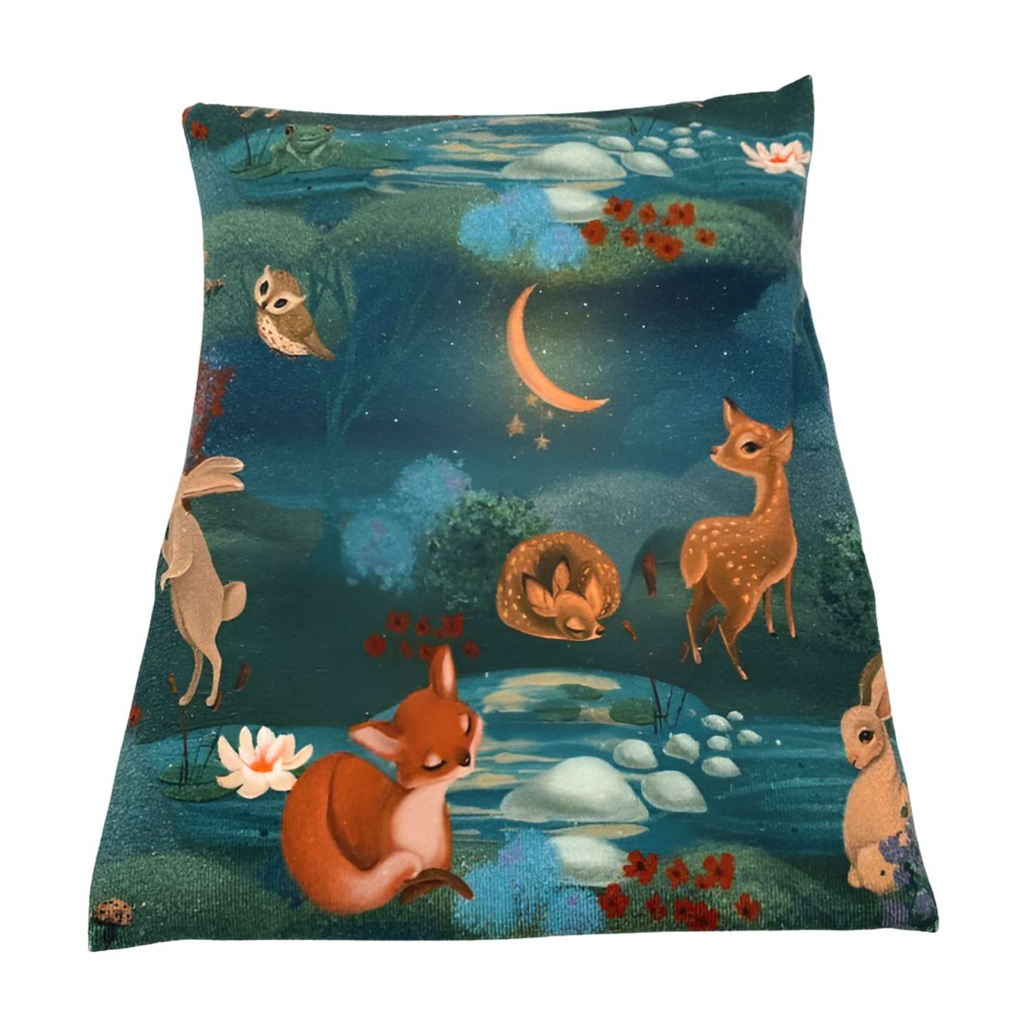 Tiere im Wald - Kissenüberzug