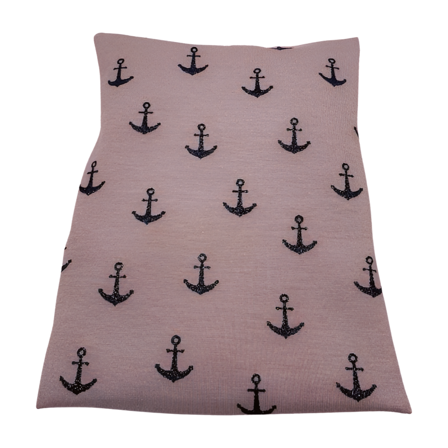 Anker grau/schwarz - Kissenüberzug