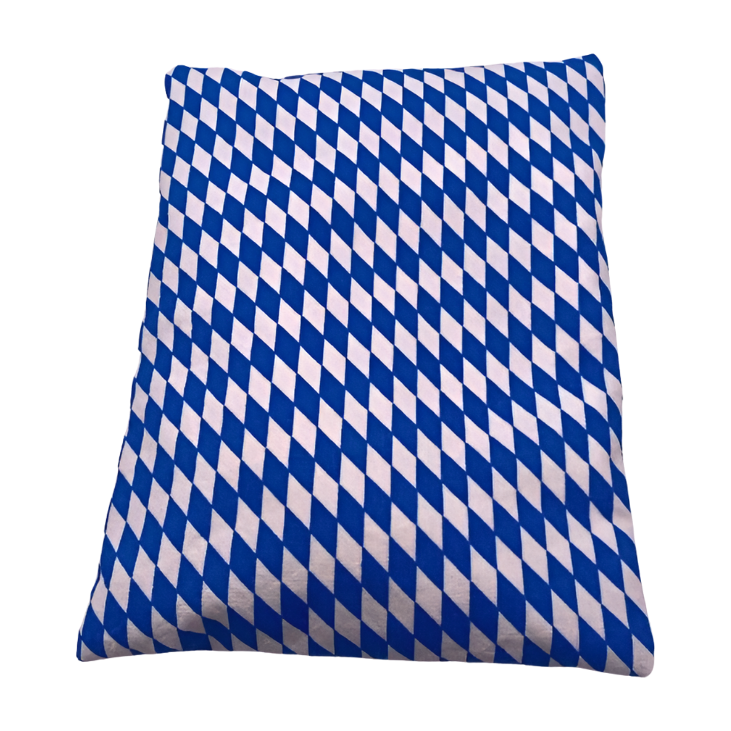 Blau-Weiß - Kissenüberzug