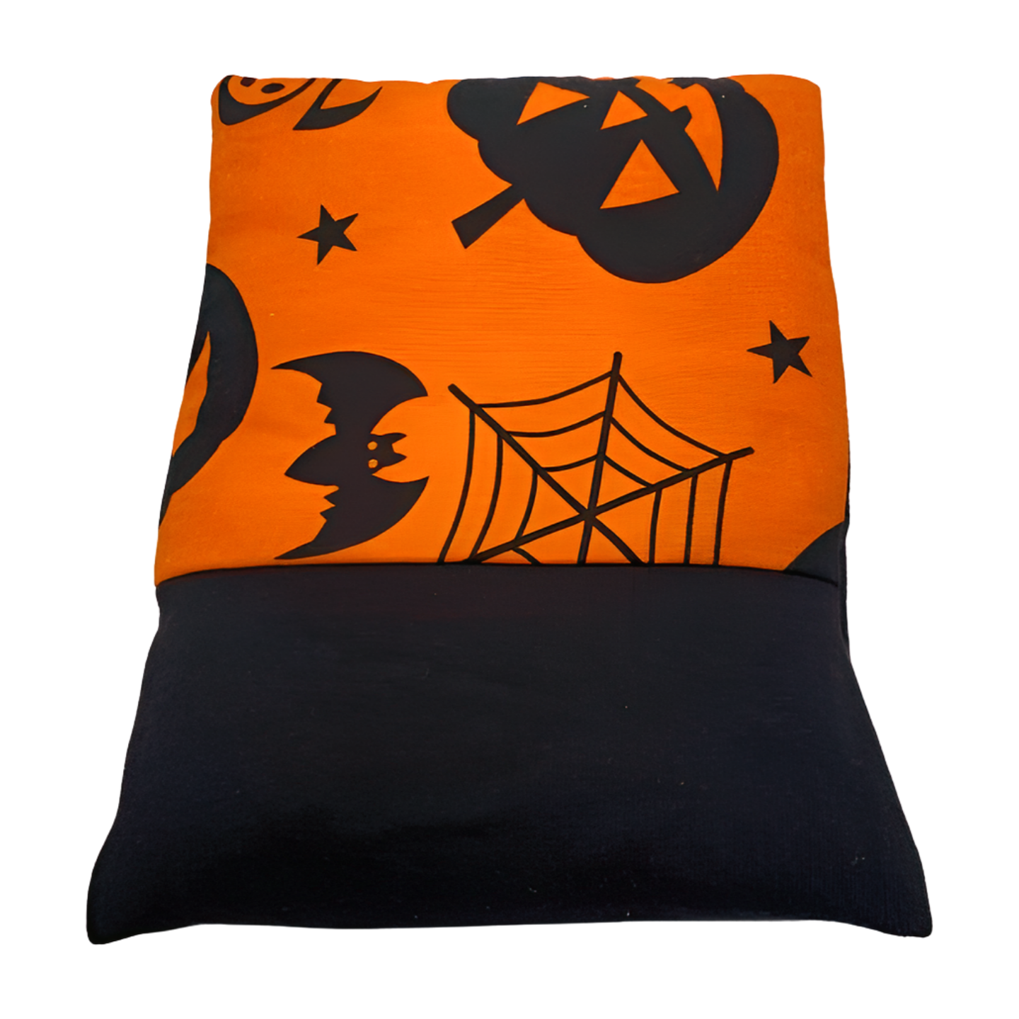 Grusel-Kürbis - Kissenüberzug
