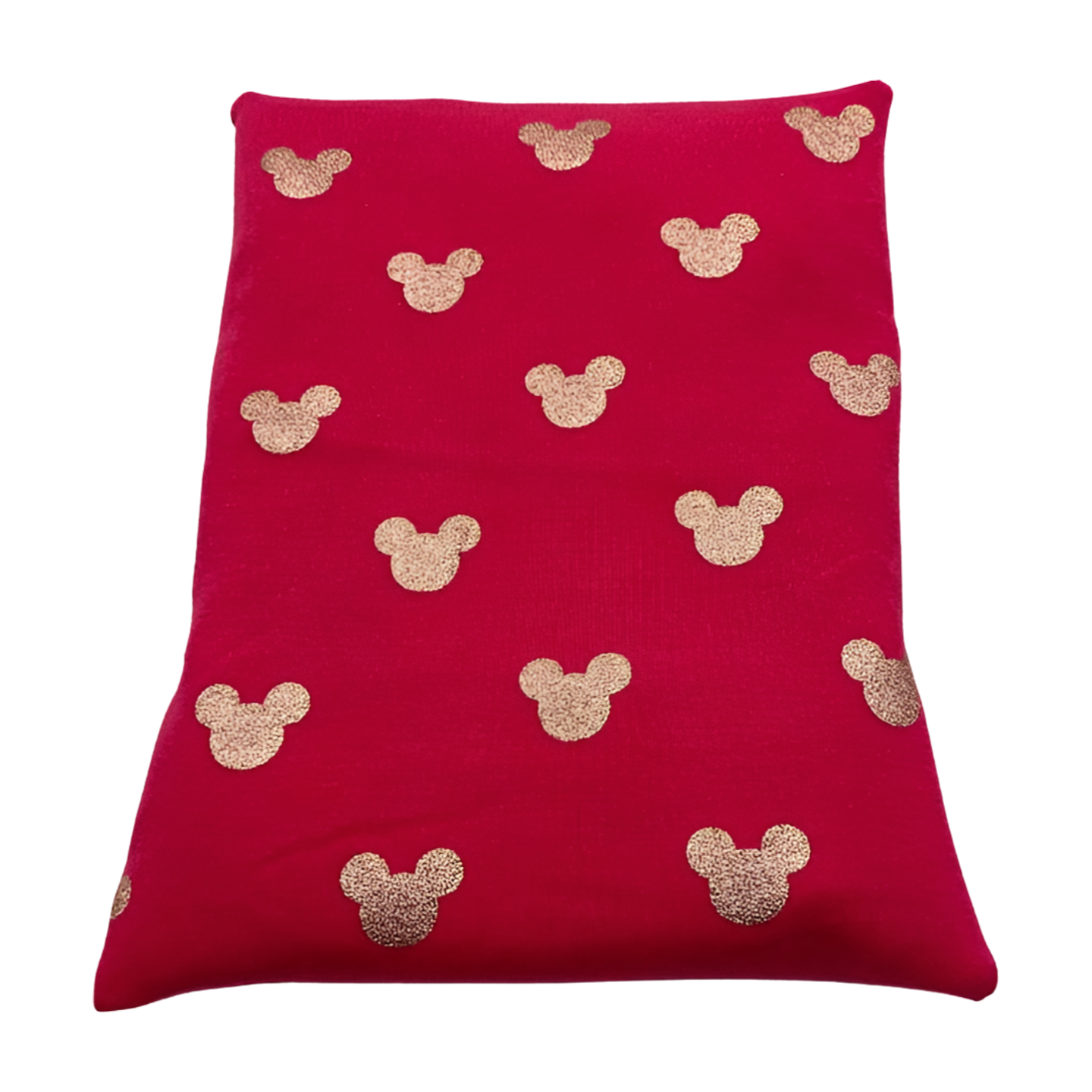 Maus rosa-gold - Kissenüberzug