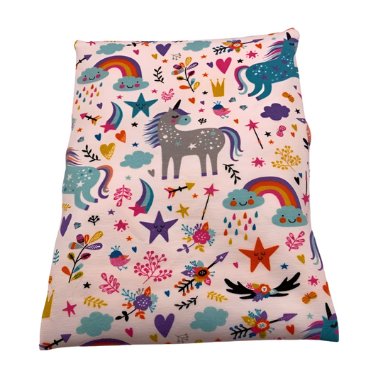 Einhorn bunt - Kissenüberzug