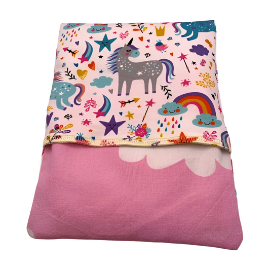 Einhorn bunt - Kissenüberzug