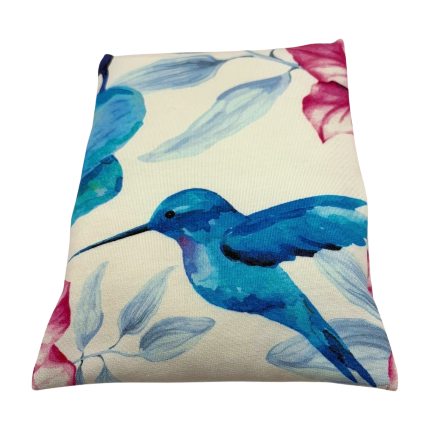 Kolibri blau - Kissenüberzug