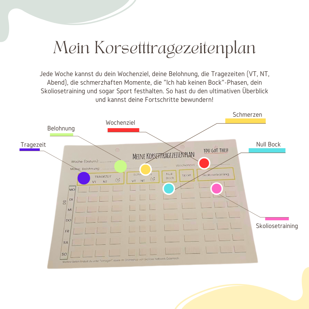 Korsetttragezeitenplan zum Download
