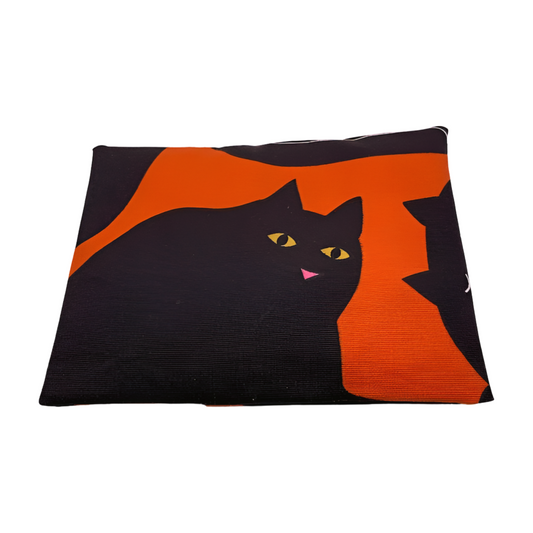 Katze schwarz 2 - Kissenüberzug