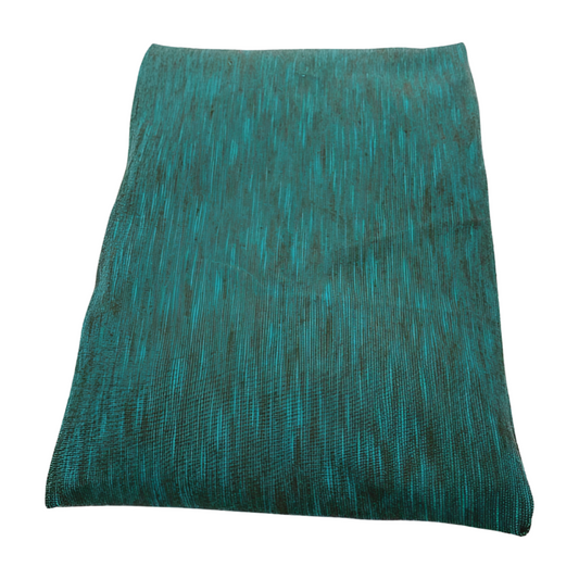 Grüngrau meliert - Kissenüberzug