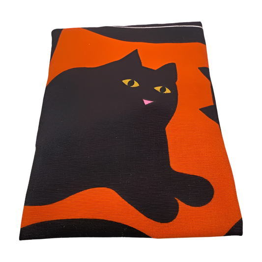 Katze schwarz 9 - Kissenüberzug