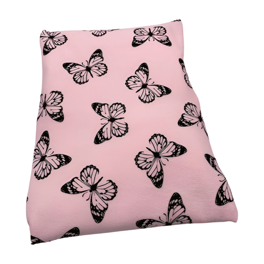 Schmetterling rosa - Kissenüberzug B-Ware