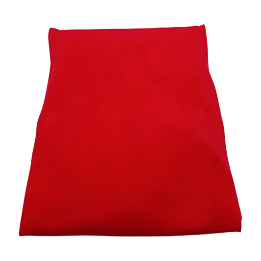 Rot Baumwolljersey - Kissenüberzug