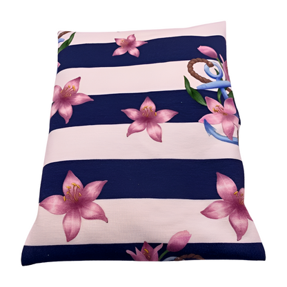 Marine gestreift - Anker - Kissenüberzug