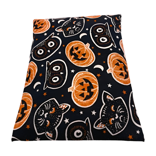 Kürbis-Eule - Kissenüberzug