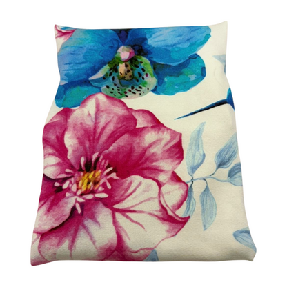 Flower blue rose  - Kissenüberzug