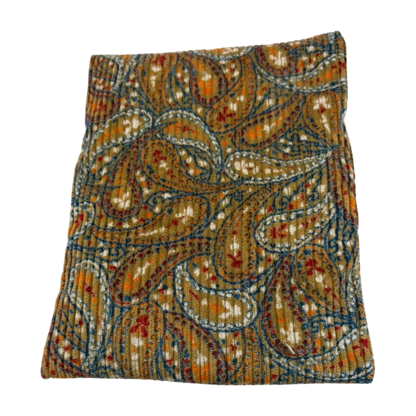 Muster - Cordstoff - Kissenüberzug