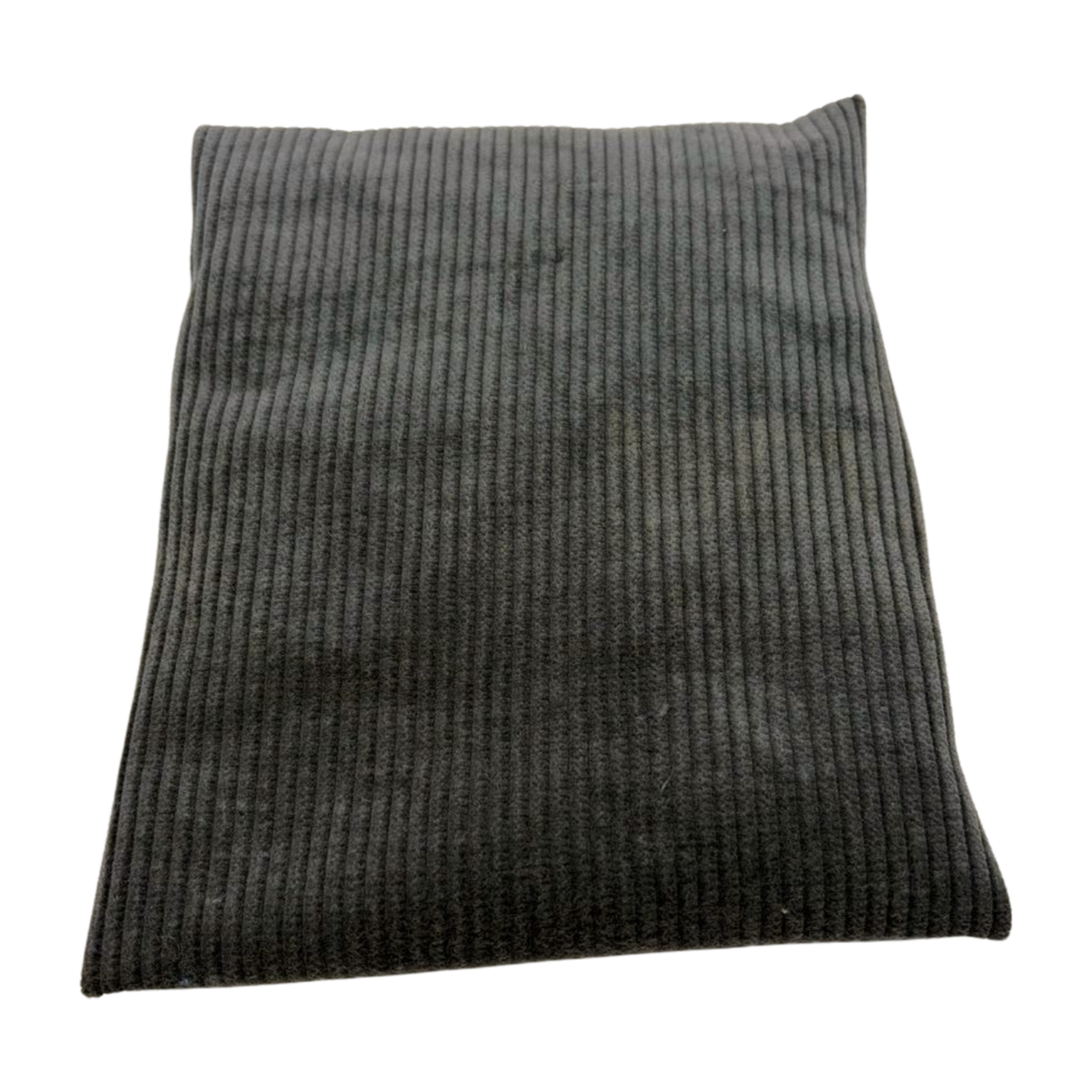 Dunkelgrau - Cordstoff - Kissenüberzug