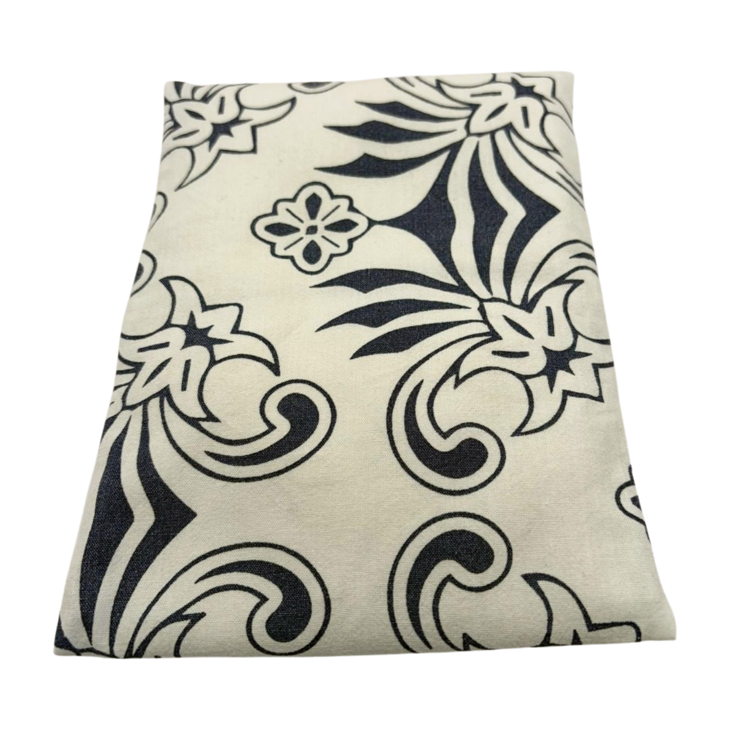 Muster dunkelblau - Kissenüberzug