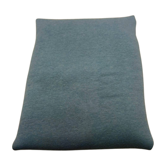 Hellblau Baumwollsweat - Kissenüberzug