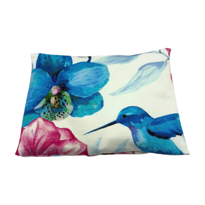 Kolibri blau  - Kissenüberzug