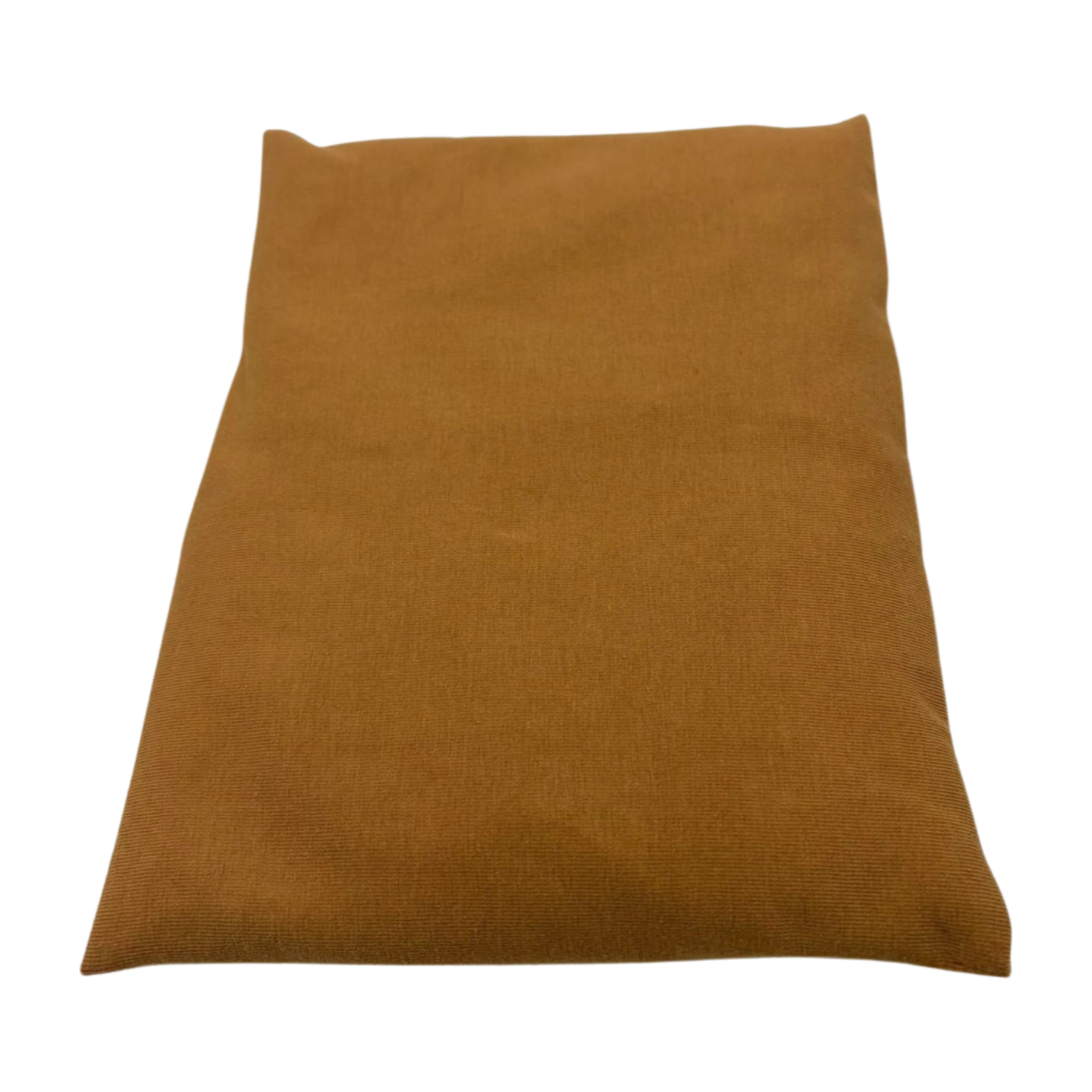 Hellbraun - Baumwolljersey - Kissenüberzug