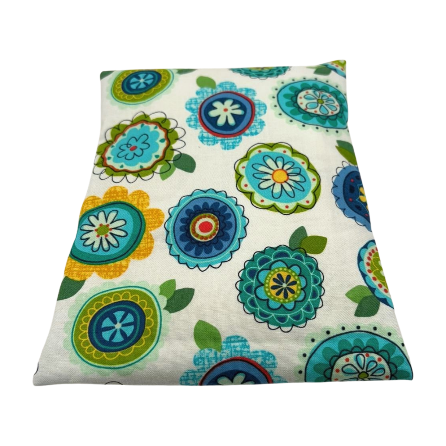 Blumenmuster - Kissenüberzug