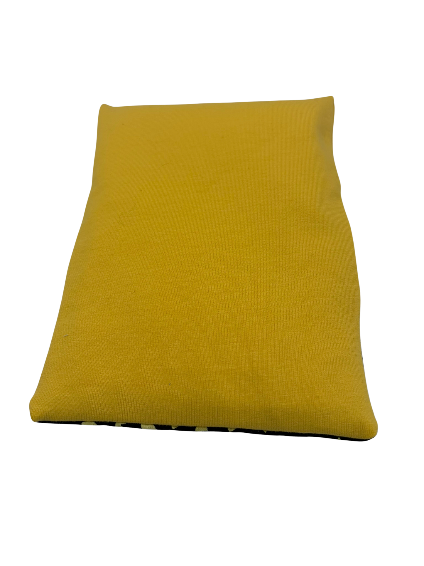 Gelb mit Katzenaugen - Kissenüberzug